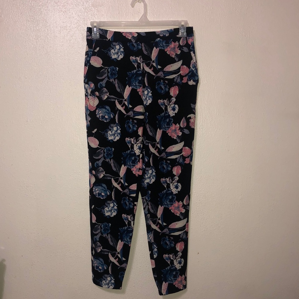 Floral Print Pants